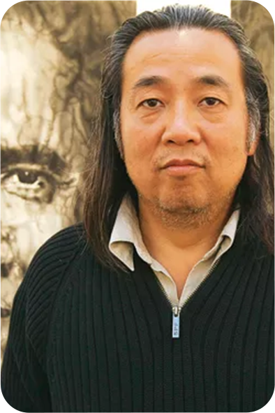 Portrait de Yan Pei-Ming